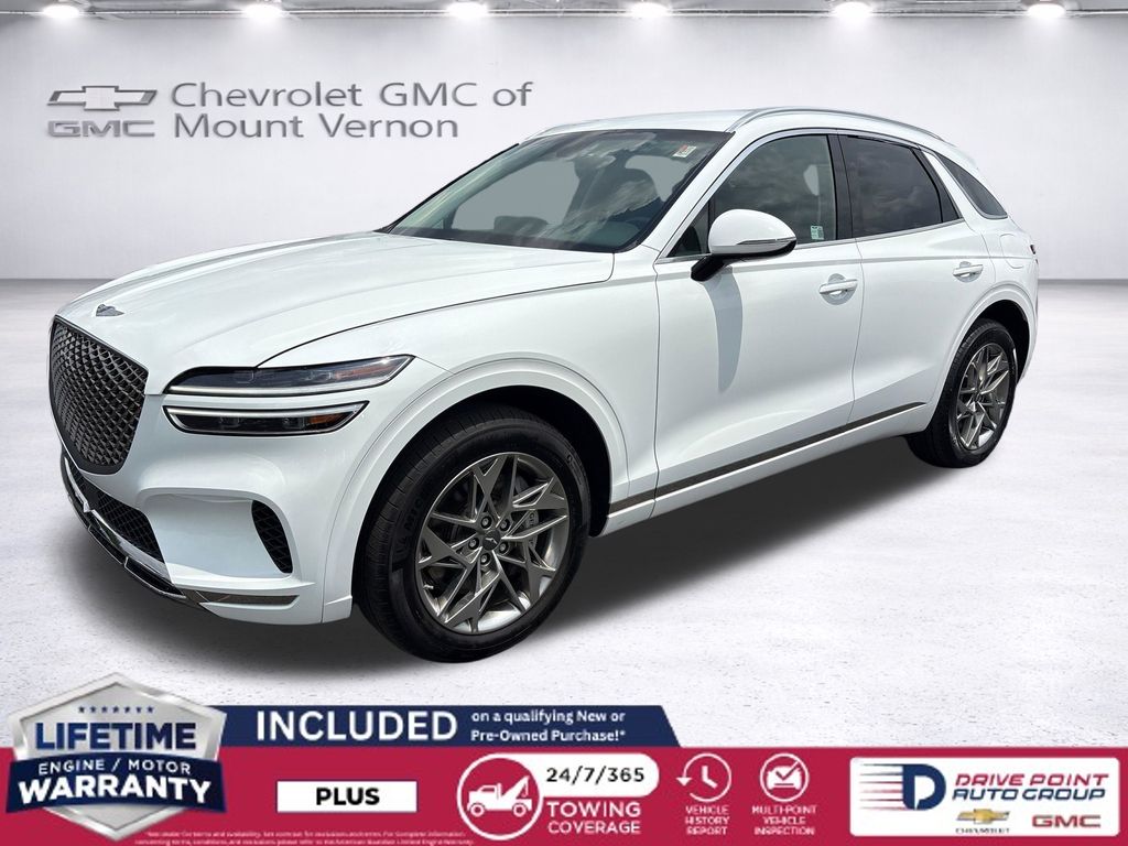Alta White 2025 Genesis GV70 2.5T Standard AWD SUV / Crossover All-Wheel Drive 8-Speed Automatic