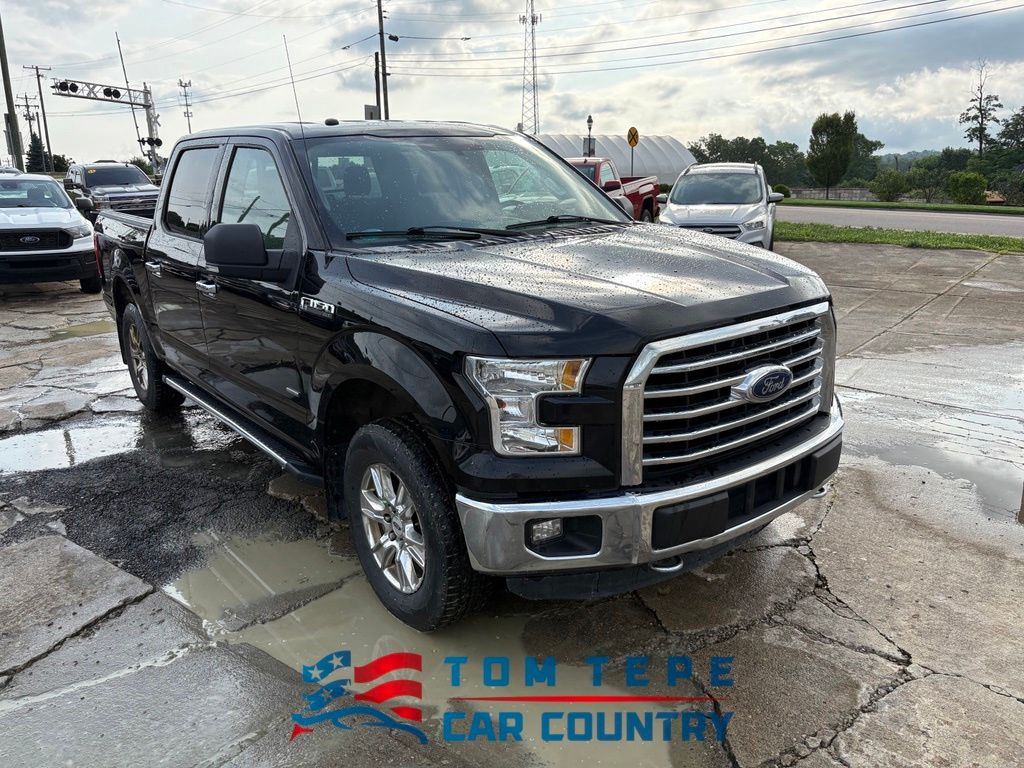 Shadow Black 2016 Ford F-150 Pickup Truck Four-Wheel Drive 6-Speed Automatic
