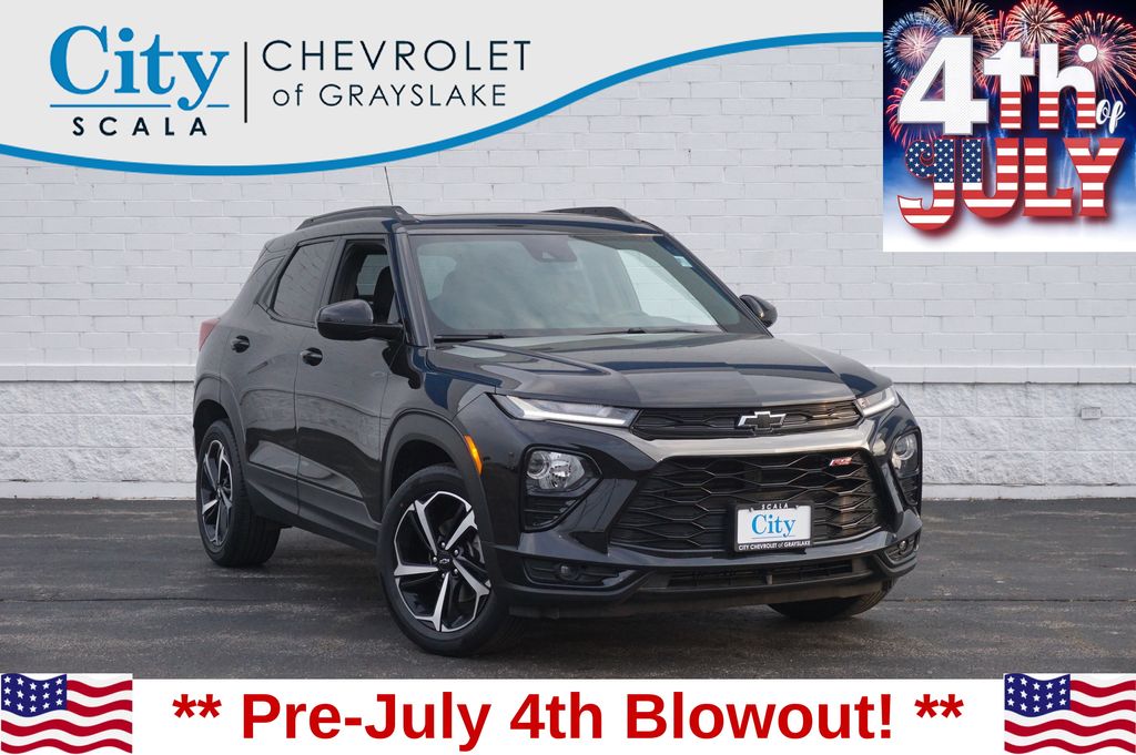 Mosaic Black Metallic 2023 Chevrolet Trailblazer SUV / Crossover Four-Wheel Drive 9-Speed Automatic
