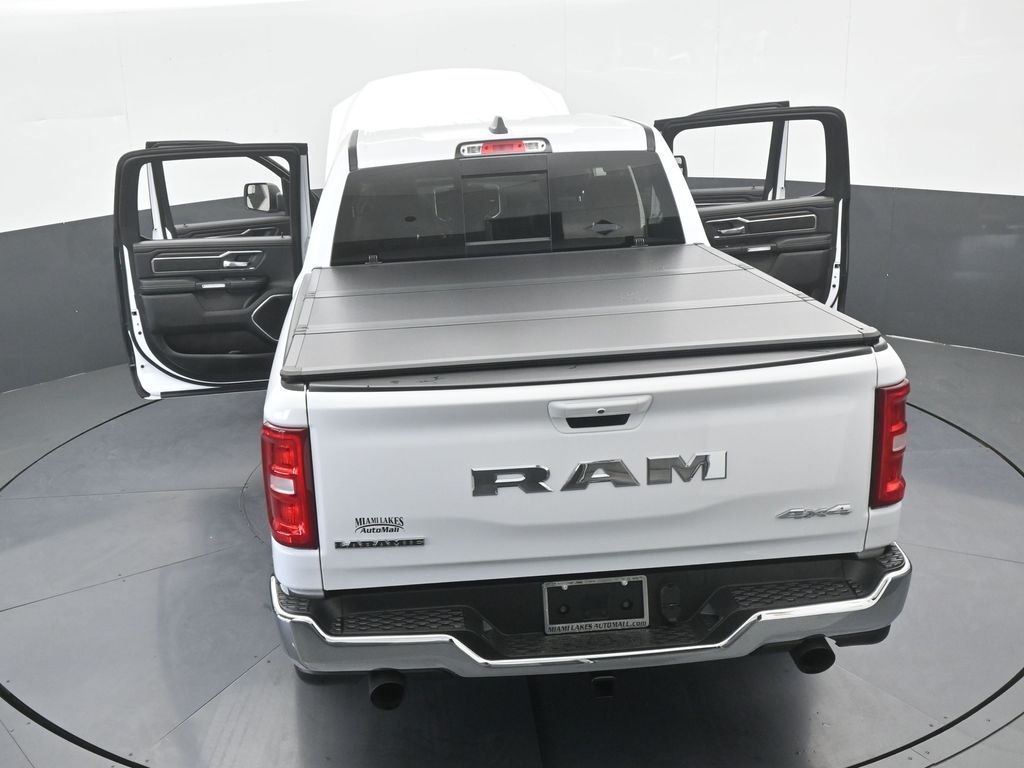Used 2025 Bright White Clearcoat Ram Laramie image 73