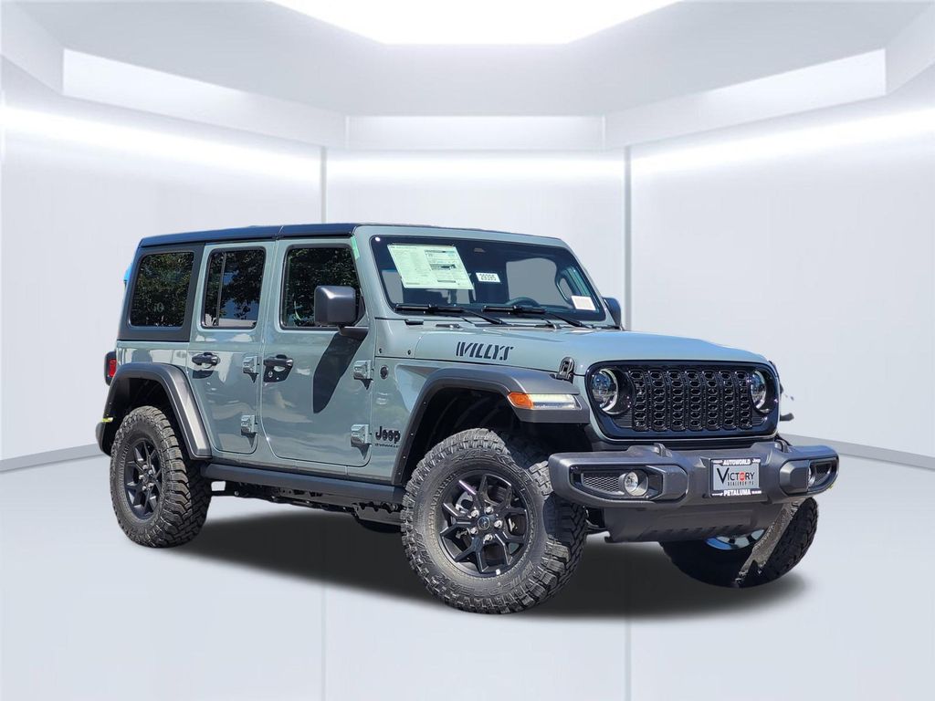 Anvil Clearcoat 2026 Jeep Wrangler SUV / Crossover Four-Wheel Drive 8-Speed Automatic
