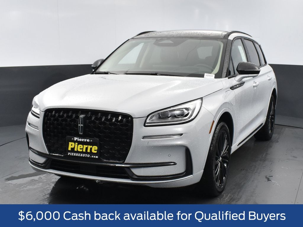 Crystal White 2026 Lincoln Corsair Grand Touring AWD SUV / Crossover All-Wheel Drive Continuously Variable Transmission