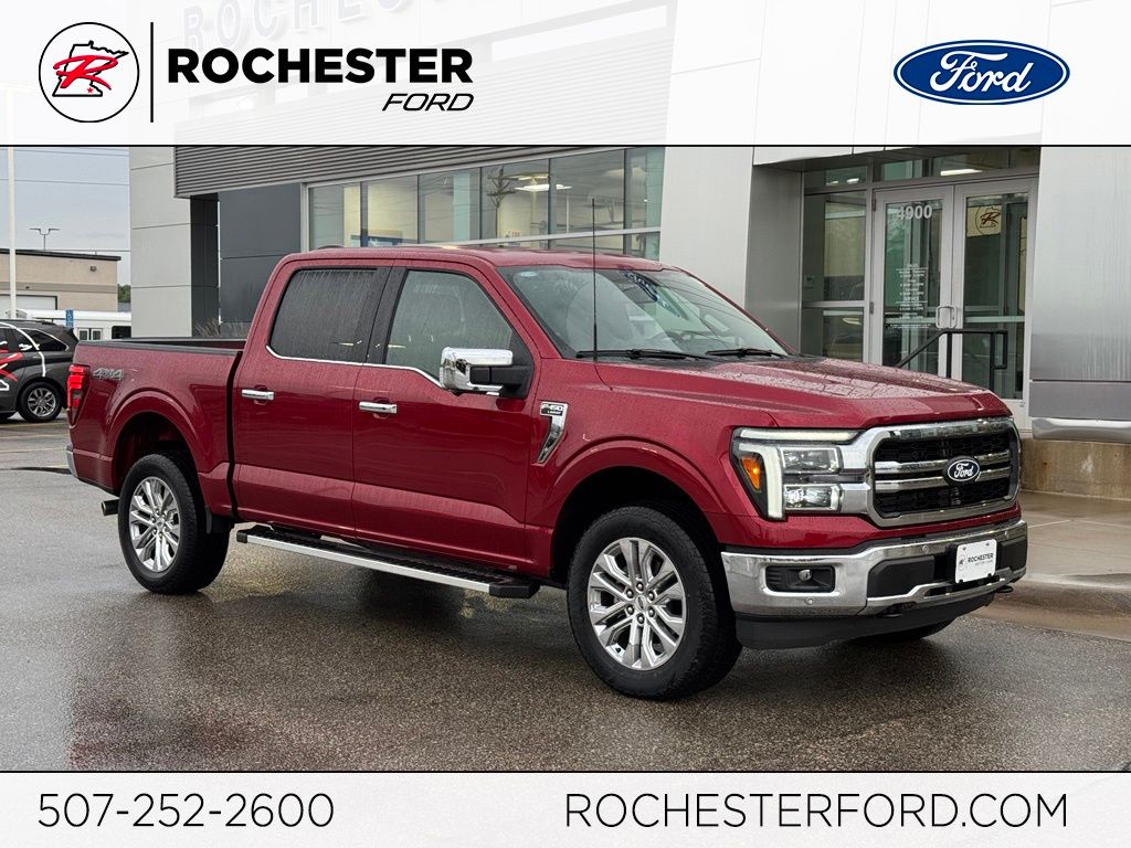 Ruby Red Metallic Tinted Clearcoat 2026 Ford F-150 Pickup Truck Four-Wheel Drive Automatic