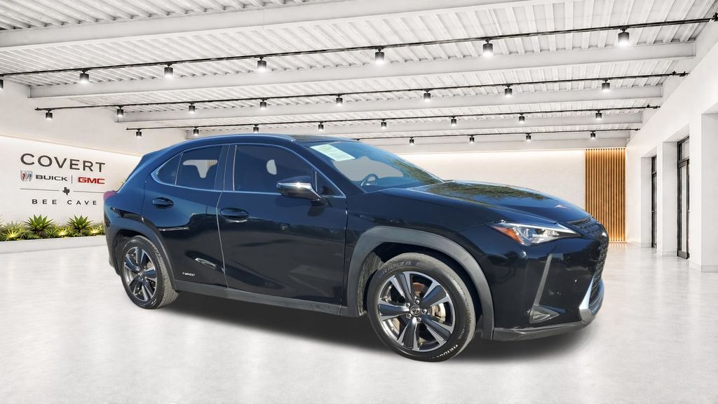 Black (Obsidian) 2021 Lexus UX Hybrid SUV / Crossover All-Wheel Drive Continuously Variable Transmission