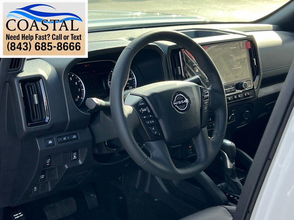 2026 Nissan Frontier SV White at Lugoff Nissan