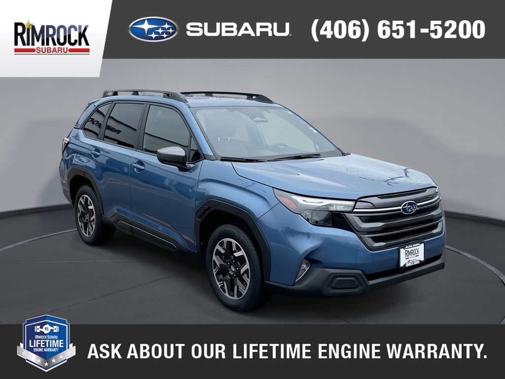 Horizon Blue Pearl 2025 Subaru Forester SUV / Crossover All-Wheel Drive Continuously Variable Transmission