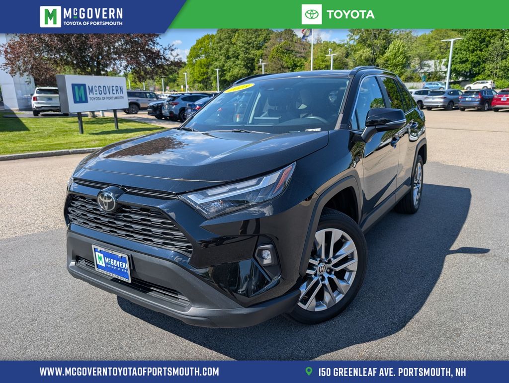 Midnight Black Metallic 2023 Toyota RAV4 SUV / Crossover All-Wheel Drive 8-Speed Automatic