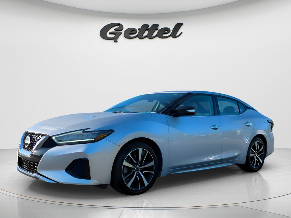 Brilliant Silver Metallic 2023 Nissan Maxima SV FWD Sedan Front-Wheel Drive Continuously Variable Transmission