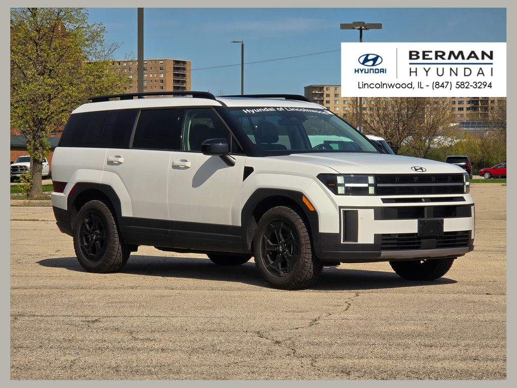 Serenity White 2026 Hyundai Santa Fe SUV / Crossover All-Wheel Drive 8-Speed Automatic