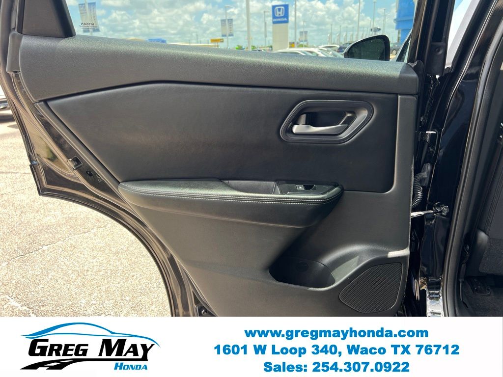 2024 Nissan Rogue SV Black at Greg May Honda