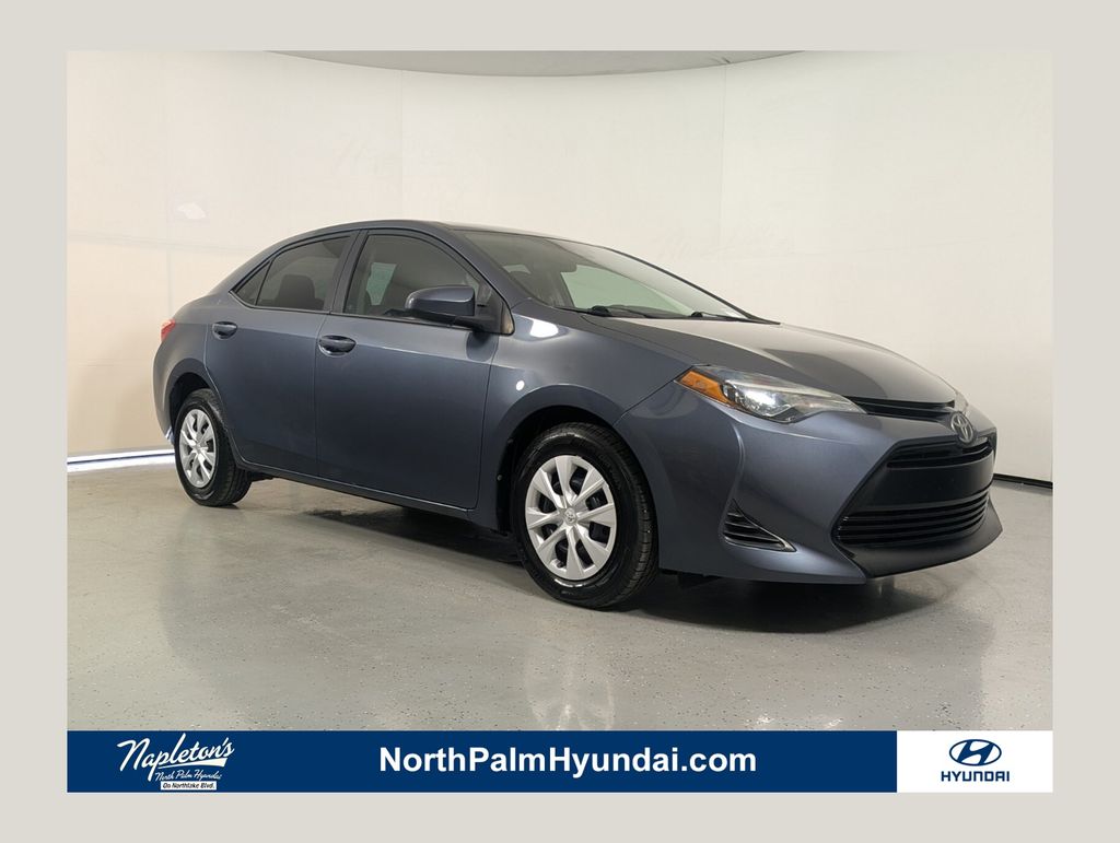Falcon Gray Metallic 2019 Toyota Corolla Sedan Front-Wheel Drive Continuously Variable Transmission