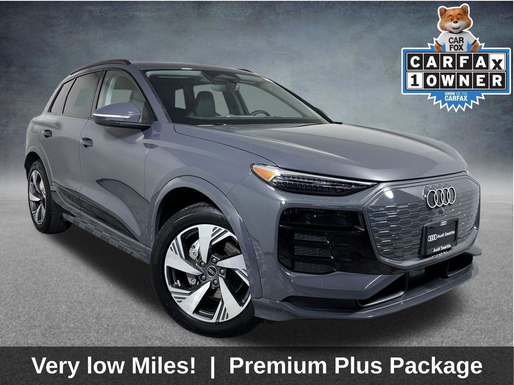 Magnet Gray 2025 Audi Q6 e-tron quattro Premium Plus SUV / Crossover All-Wheel Drive Automatic