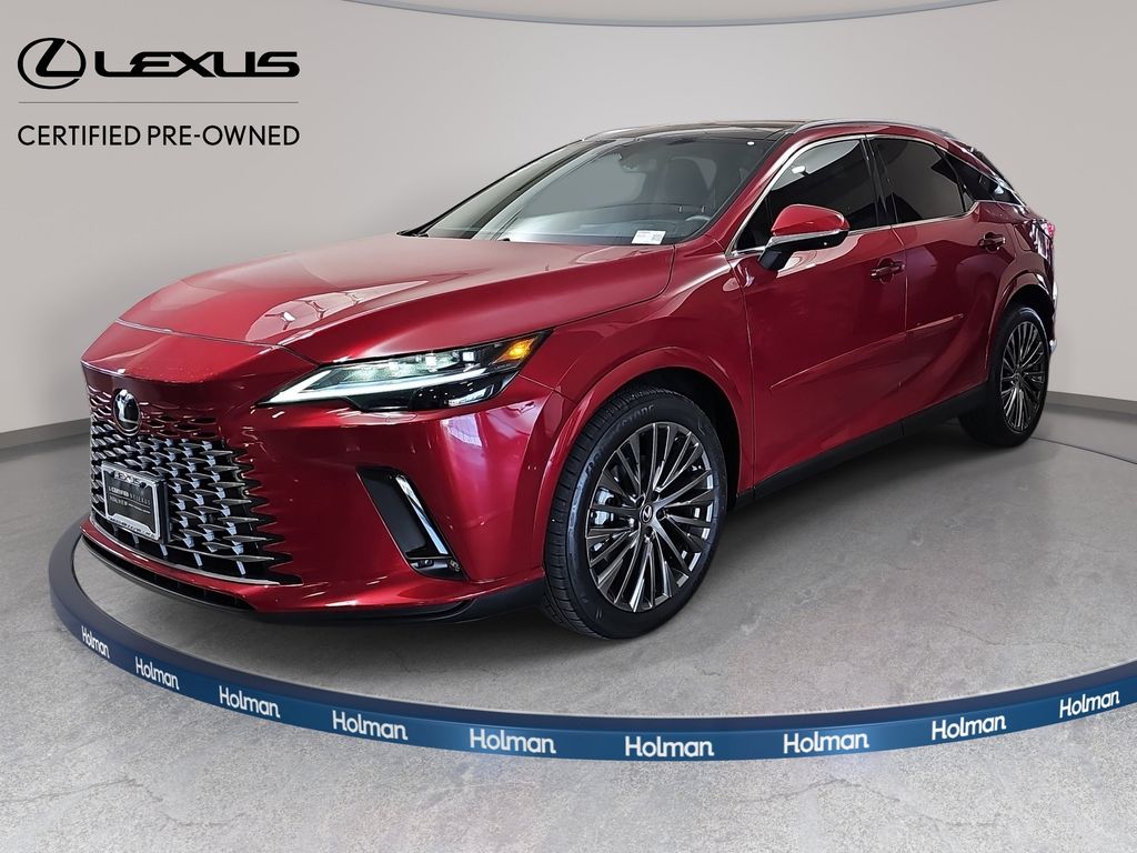 Matador Red Mica 2025 Lexus RX Hybrid SUV / Crossover All-Wheel Drive Continuously Variable Transmission