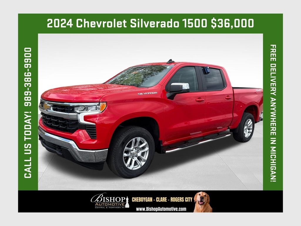 2024 Chevrolet Silverado 1500 LT Crew Cab 4WD