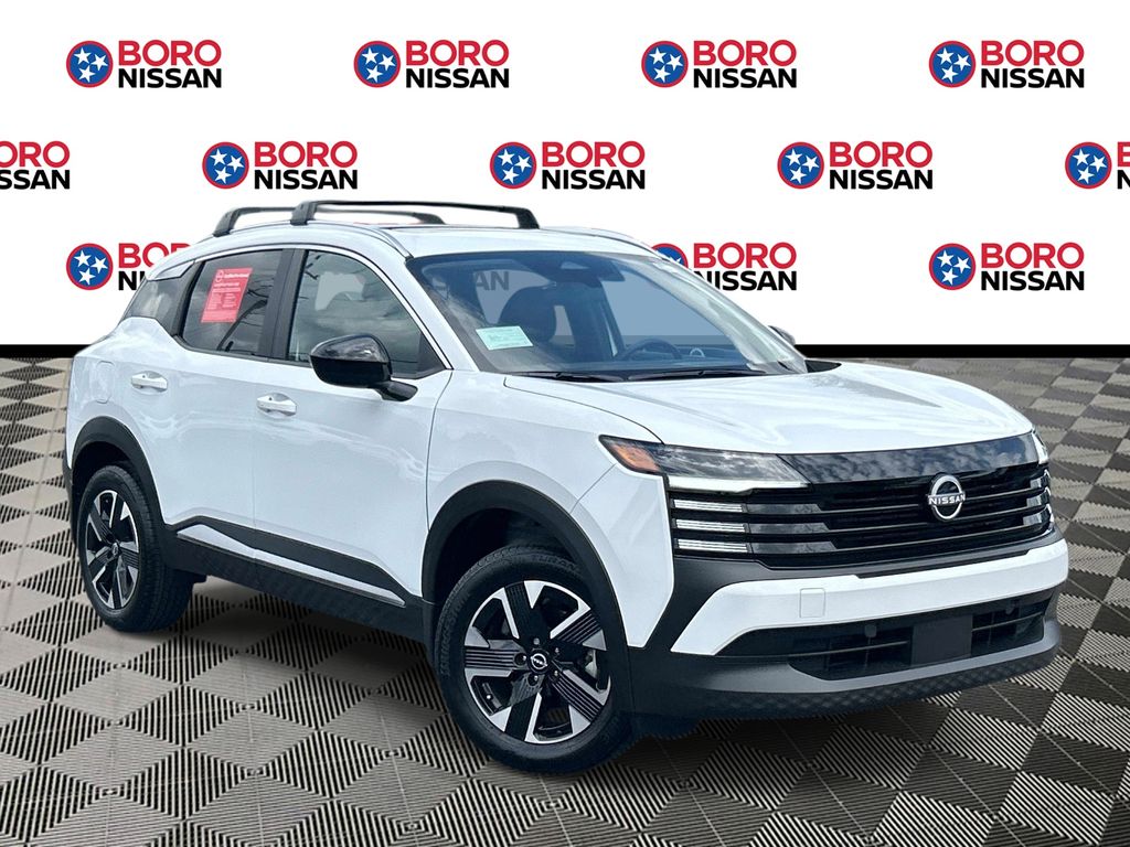 White (Fresh Powder) 2026 Nissan Kicks SUV / Crossover All-Wheel Drive Continuously Variable Transmission