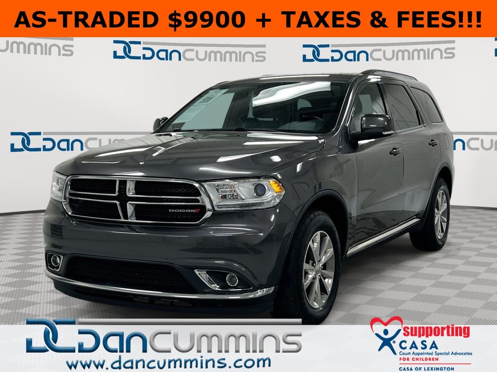 Gray 2014 Dodge Durango Limited AWD SUV / Crossover All-Wheel Drive 8-Speed Automatic