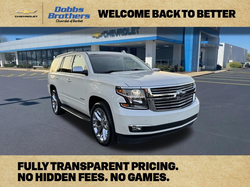 White (Iridescent Pearl Tricoat) 2017 Chevrolet Tahoe SUV / Crossover Four-Wheel Drive 6-Speed Automatic Overdrive