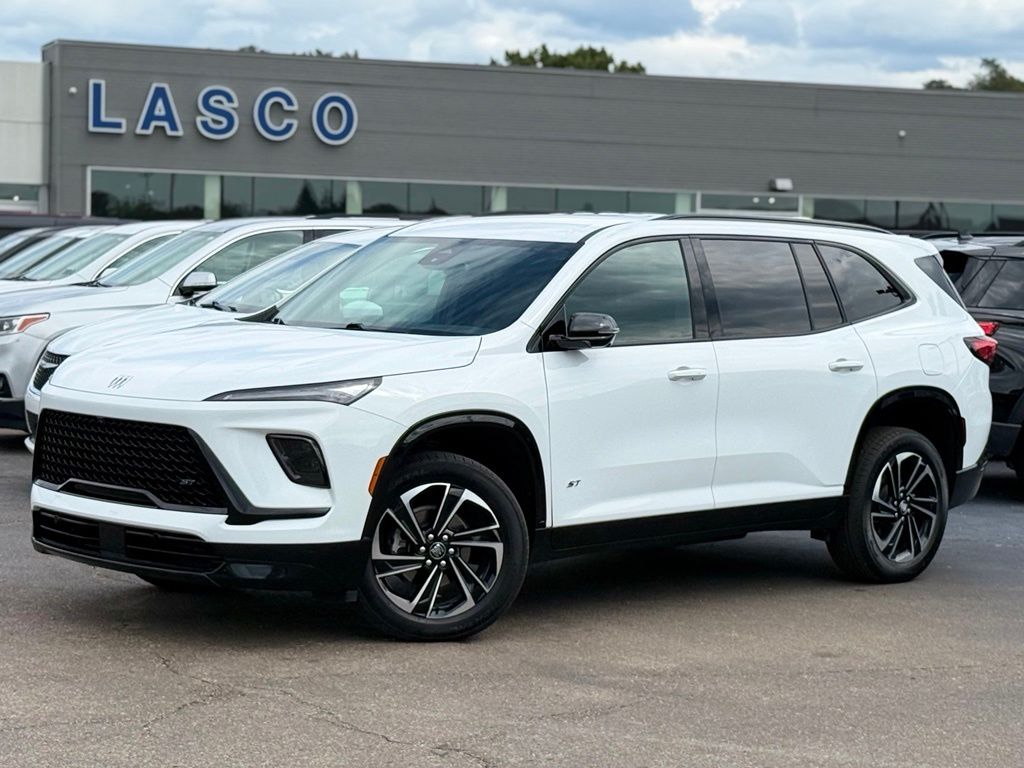 Summit White 2026 Buick Enclave SUV / Crossover Four-Wheel Drive 8-Speed Automatic