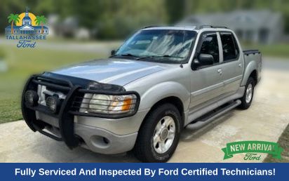 Silver Birch Clearcoat Metallic 2003 Ford Explorer Sport Trac Pickup Truck Rear-Wheel Drive 5-Speed Automatic