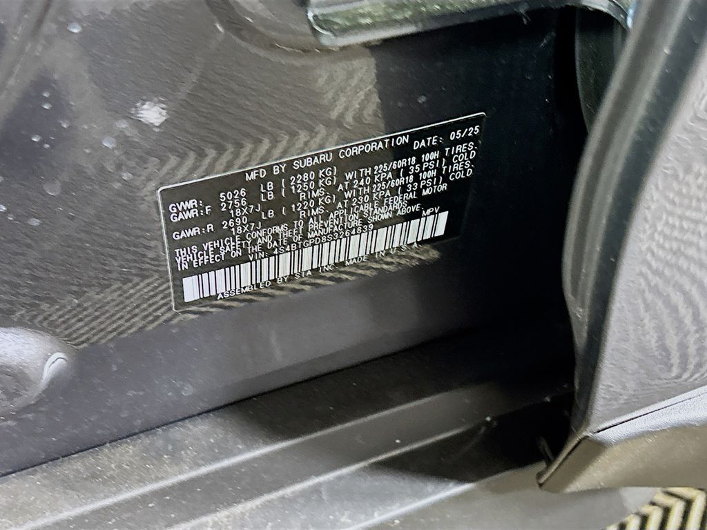 2025 Subaru Outback Touring XT