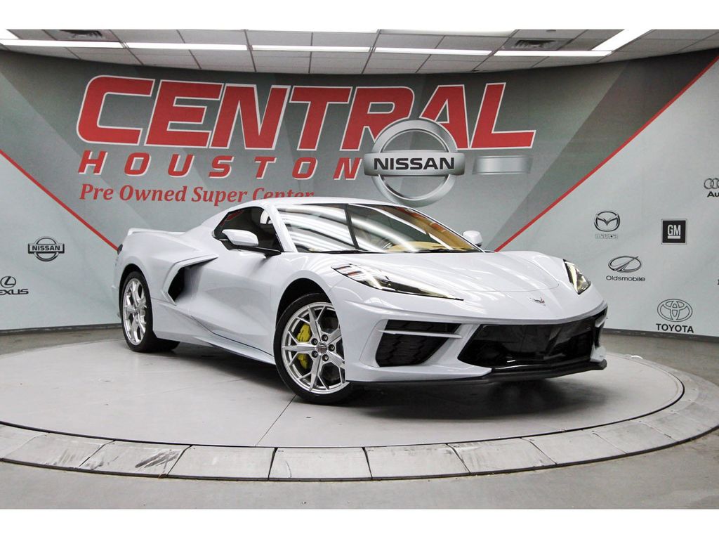 2021 Chevrolet Corvette Stingray White at Classic Chevrolet Galveston