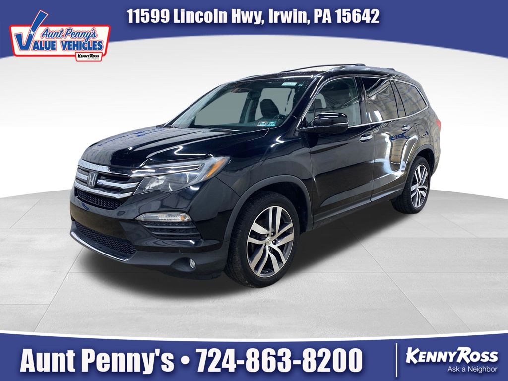 Crystal Black Pearl 2017 Honda Pilot SUV / Crossover All-Wheel Drive 9-Speed Automatic