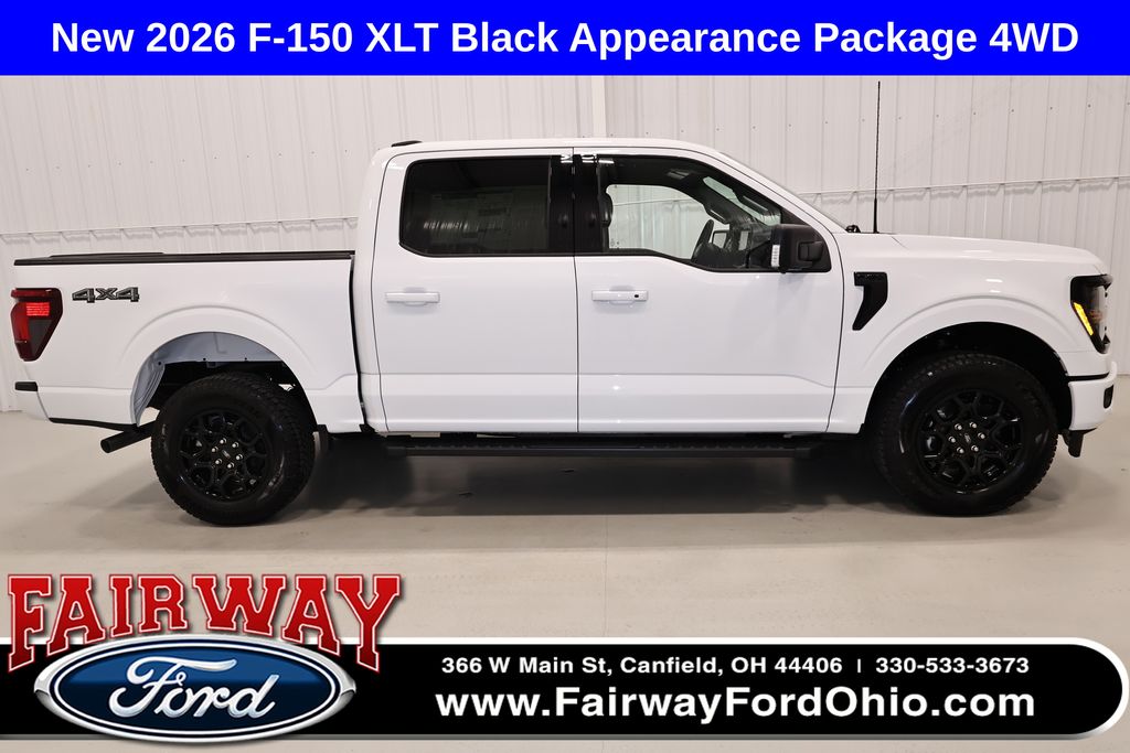 Oxford White 2026 Ford F-150 Pickup Truck Four-Wheel Drive Automatic