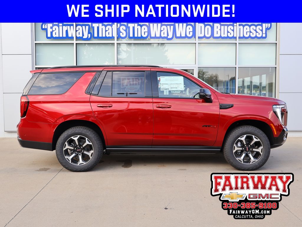 Volcanic Red Tintcoat 2026 GMC Yukon SUV / Crossover Four-Wheel Drive 