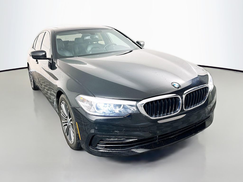 Jet Black 2018 BMW 5 Series 530i Sedan RWD Sedan Rear-Wheel Drive 8-Speed Automatic