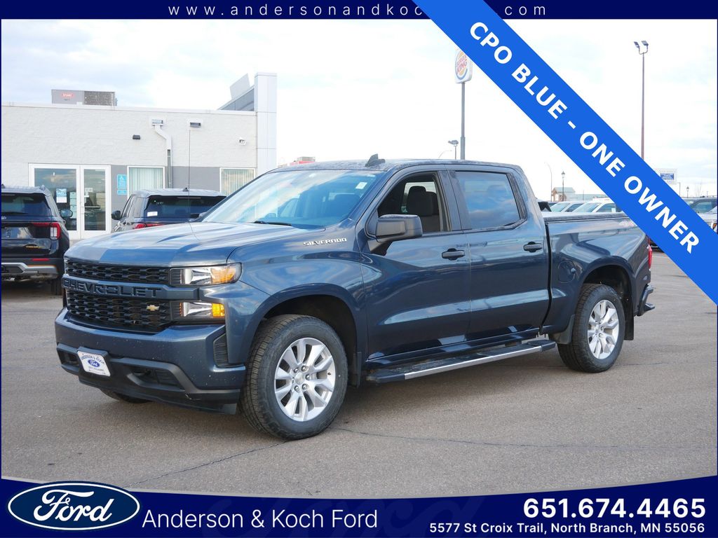 2020 Chevrolet Silverado 1500 Custom Crew Cab 4WD