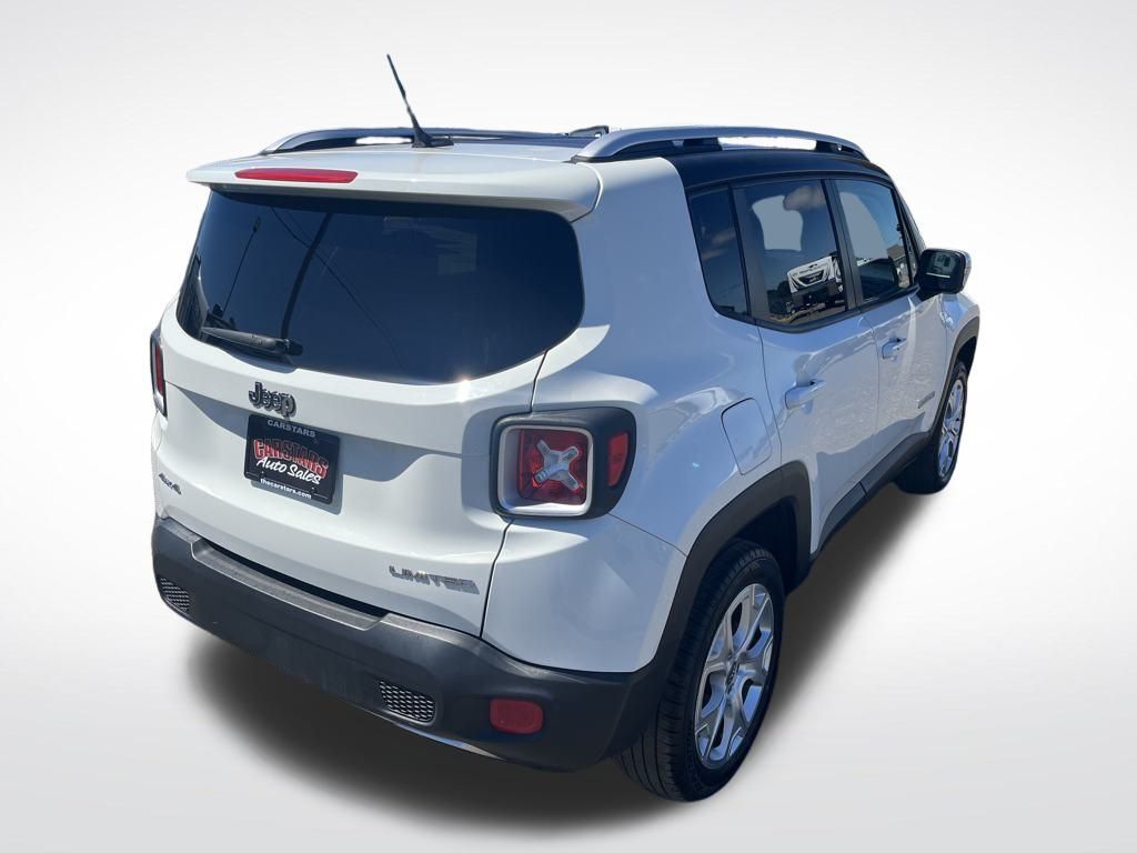 2016 Alpine White Jeep Renegade Limited 4X4 SUV