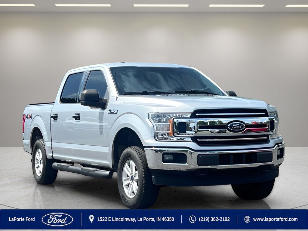 Ingot Silver Metallic 2018 Ford F-150 Pickup Truck Four-Wheel Drive Automatic