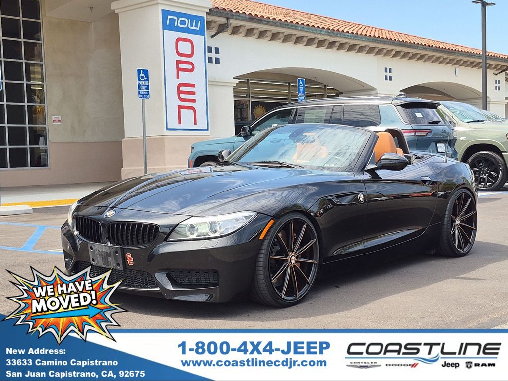 Black Sapphire Metallic 2016 BMW Z4 Convertible Rear-Wheel Drive 7-Speed Manual