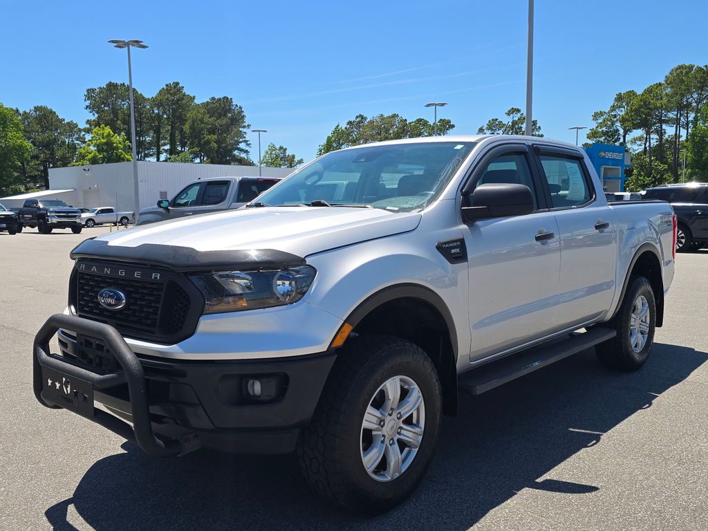 Ingot Silver 2019 Ford Ranger XL SuperCrew 4WD Pickup Truck Four-Wheel Drive Automatic