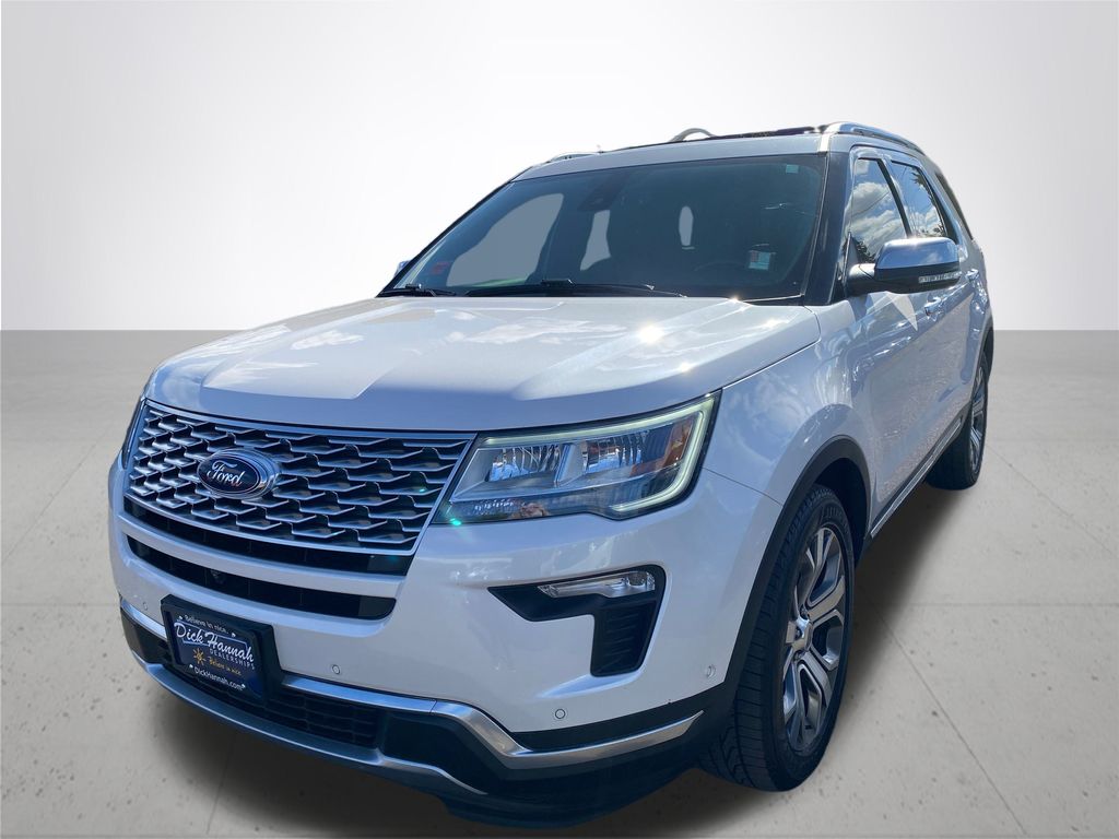 Used 2018 Ford Explorer Platinum with VIN 1FM5K8HT9JGB43157 for sale in Gladstone, OR