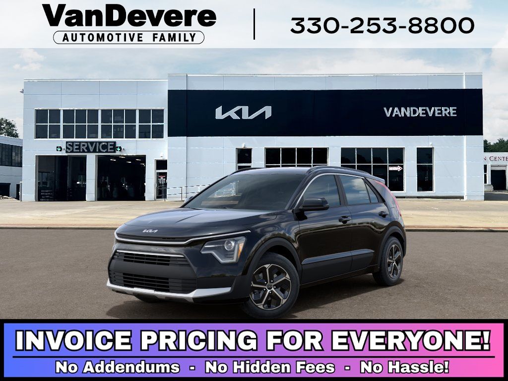Aurora Black Pearl 2026 Kia Niro LX FWD SUV / Crossover Front-Wheel Drive 6-Speed Dual Clutch
