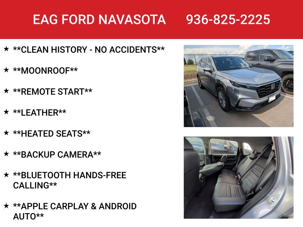 2025 Honda CR-V EX-L Silver at Community Honda