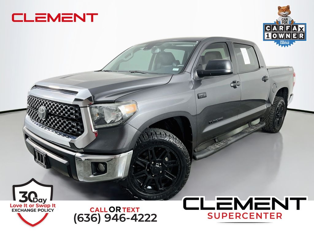 Magnetic Gray Metallic 2020 Toyota Tundra Pickup Truck Four-Wheel Drive 6-Speed Automatic