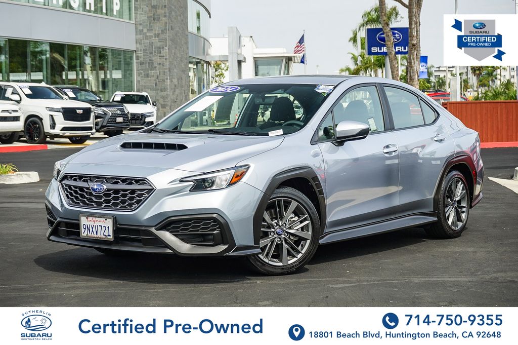 Ice Silver Metallic 2024 Subaru WRX AWD Sedan All-Wheel Drive 6-Speed Manual