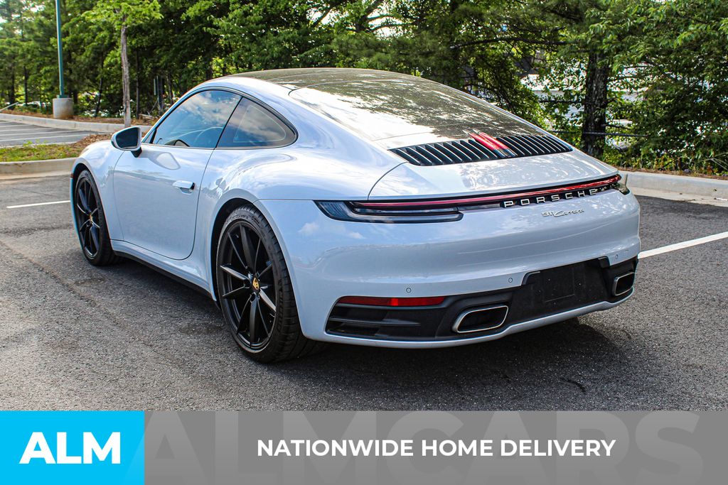 Used 2024 White Porsche Carrera image 5