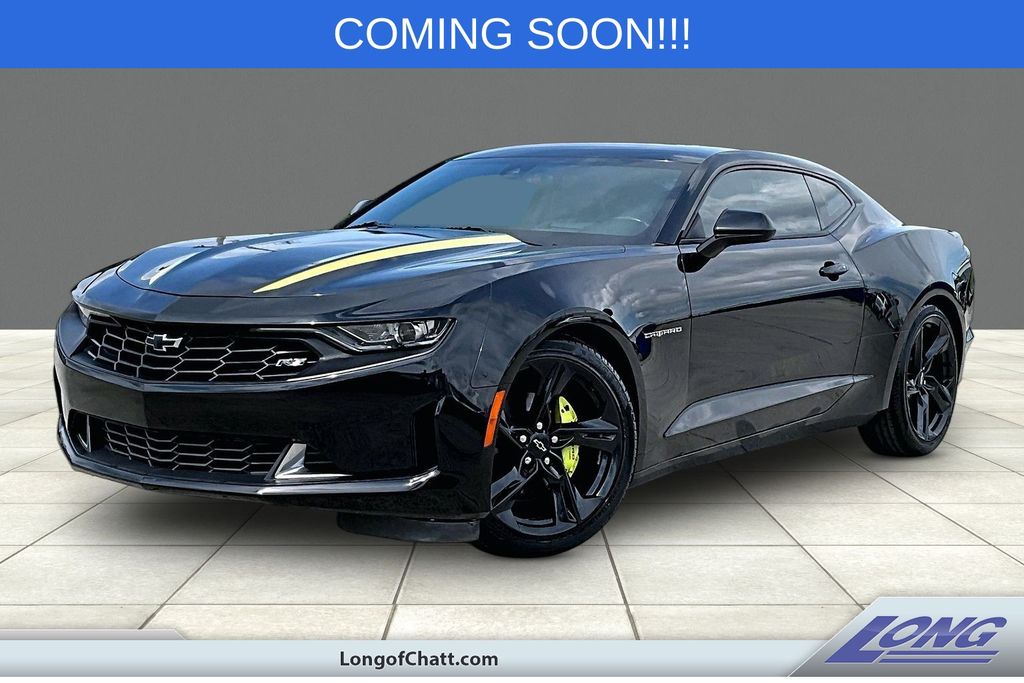 Black 2021 Chevrolet Camaro Coupe Rear-Wheel Drive Automatic