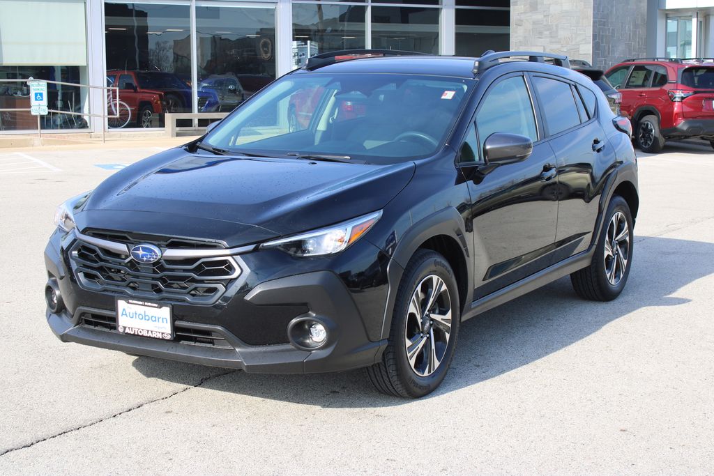 Crystal Black Silica 2024 Subaru Crosstrek Premium AWD SUV / Crossover All-Wheel Drive Continuously Variable Transmission