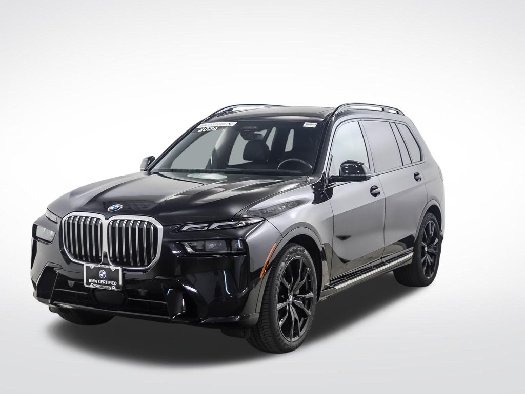 Black Sapphire Metallic 2024 BMW X7 xDrive40i AWD SUV / Crossover All-Wheel Drive 8-Speed Automatic