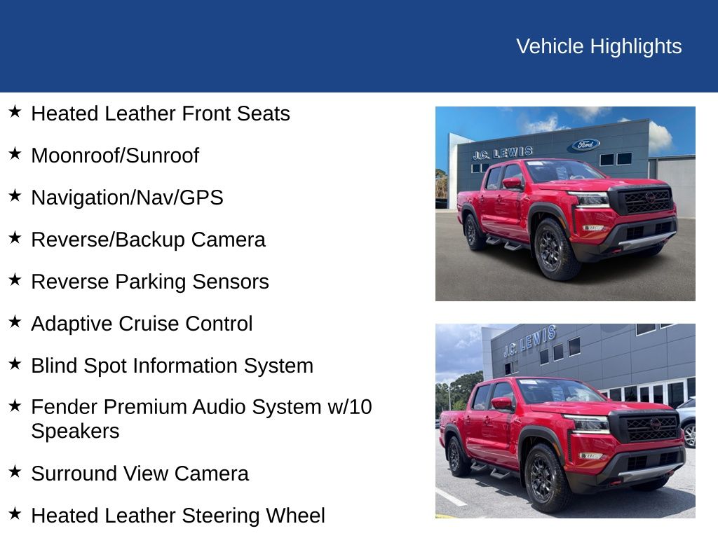 2024 Nissan Frontier Crew Cab PRO-X 4x2