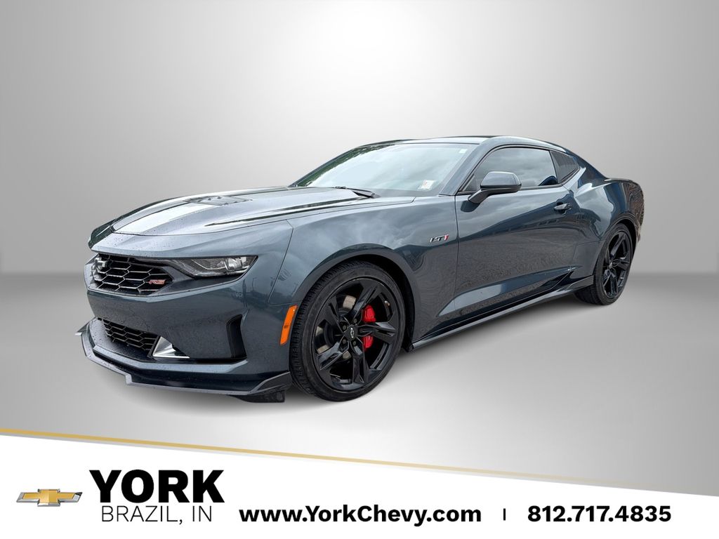 Shadow Gray Metallic 2022 Chevrolet Camaro Coupe Rear-Wheel Drive Automatic