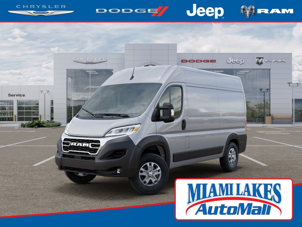Bright Silver Clearcoat Metallic 2026 RAM ProMaster Van  9-Speed Automatic