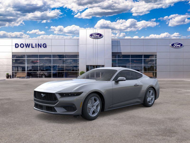 Carbonized Gray Metallic 2026 Ford Mustang Coupe Rear-Wheel Drive Automatic