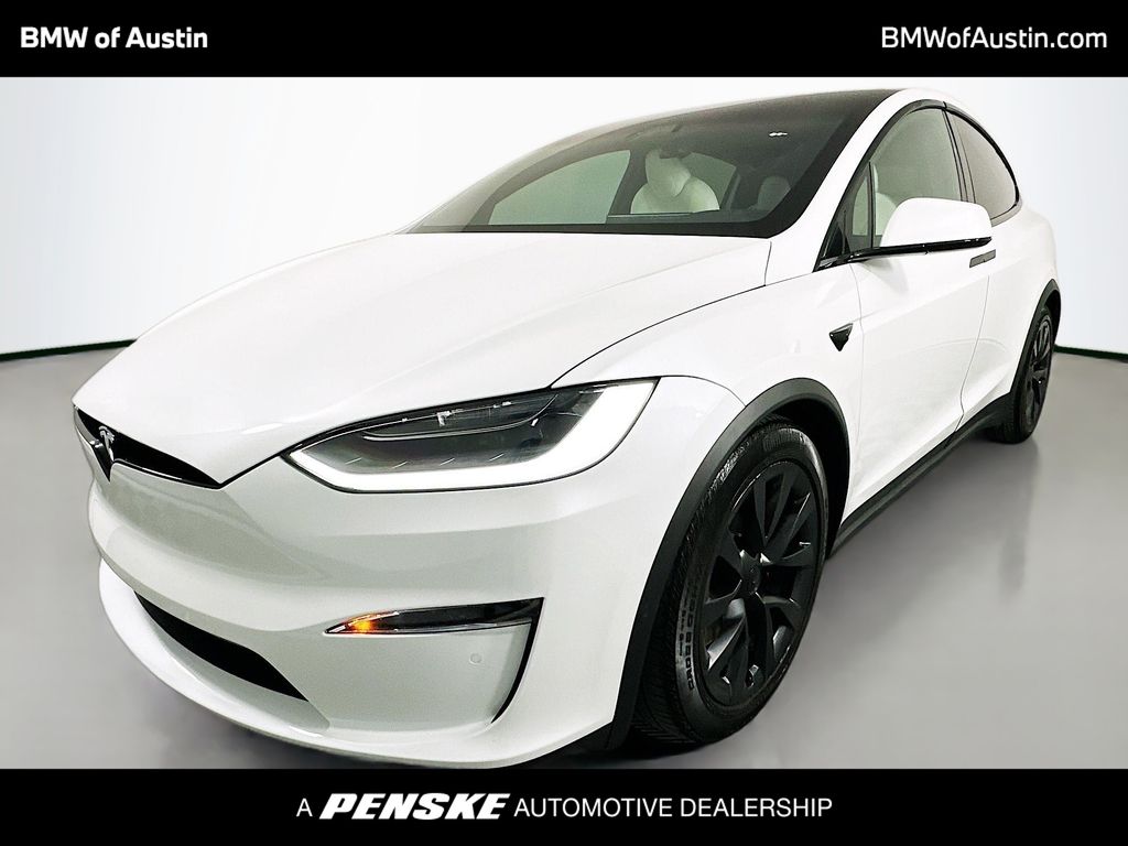 White 2022 Tesla Model X AWD SUV / Crossover All-Wheel Drive 1-Speed Automatic