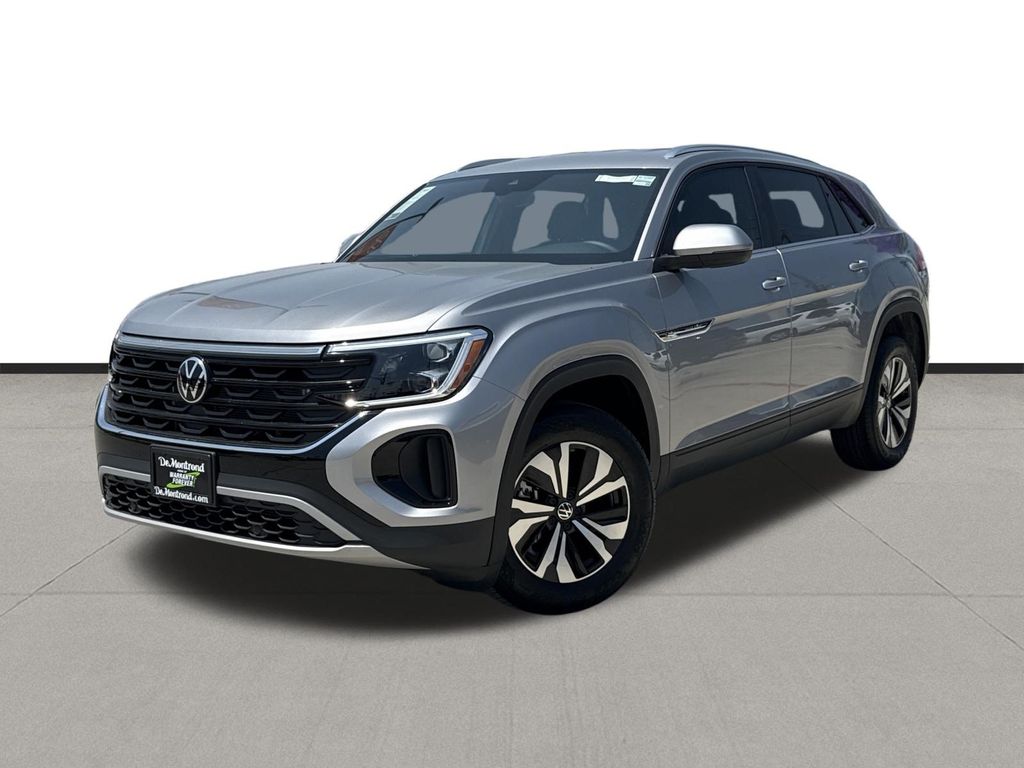 2026 Volkswagen Atlas Cross Sport 2.0T SE Silver at DeMontrond Auto Country