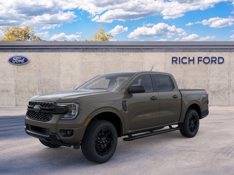 Marsh Gray 2026 Ford Ranger Pickup Truck Four-Wheel Drive Automatic